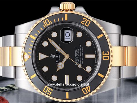 rolex submariner acciaio prezzo|Rolex submersible ceramica.